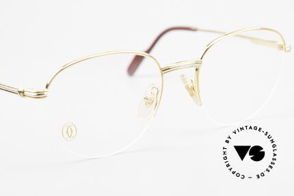Cartier Colisee Round Luxury Eyeglasses 90's, functionality & pure lifestyle (Colisee = Colosseum), Made for Men and Women
