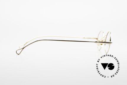 Lunor V 100 Oval Vintage Glasses Bicolor, this CLASSIC can be glazed (optical / sun) optionally, Made for Men and Women
