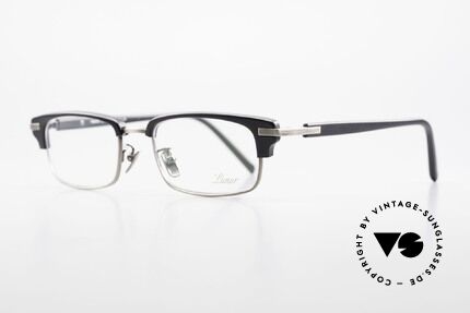 Lunor Combi II Mod 80 Combi Titanium Eyeglasses, Lunor: shortcut for French "Lunette d'Or" (gold glasses), Made for Men and Women