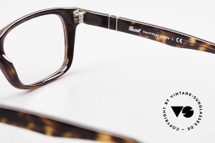 Persol 2895 Classic Timeless Unisex Frame, DEMO lenses should be replaced with prescriptions, Made for Men and Women