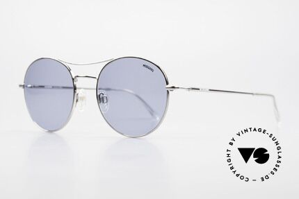 Missoni 0439 Round Aviator 90's Sunglasses, very high wearing comfort thanks to spring hinges, Made for Men and Women