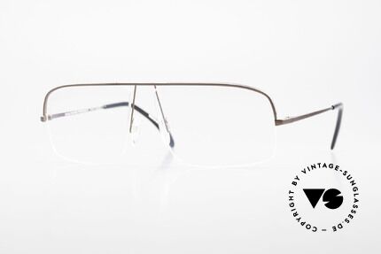 Wolfgang Proksch WP0103 New Tear Drop Titanium Frame, Wolfgang Proksch VINTAGE eyeglasses from 1999, Made for Men