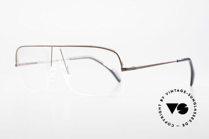 Wolfgang Proksch WP0103 New Tear Drop Titanium Frame, plain frame lines and Japanese striving for quality, Made for Men