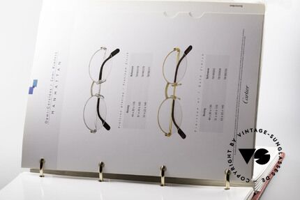 Cartier_ Catalog Cartier Lunettes Eyewear, very useful for opticians & eyewear collectors, Made for Men and Women
