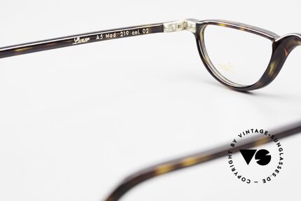 Lunor A5 219 Lunor Reading Glasses Acetate, the orig. demo lenses can be replaced with prescriptions, Made for Men and Women
