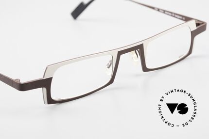 Theo Belgium Wimsey Square Men's Glasses Titanium, the DEMO lenses should be replaced with prescriptions, Made for Men