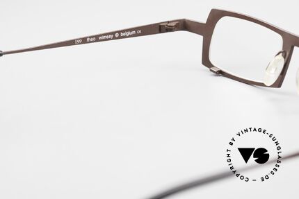 Theo Belgium Wimsey Square Men's Glasses Titanium, NO RETRO EYEWEAR, but a 20 years old Theo original, Made for Men