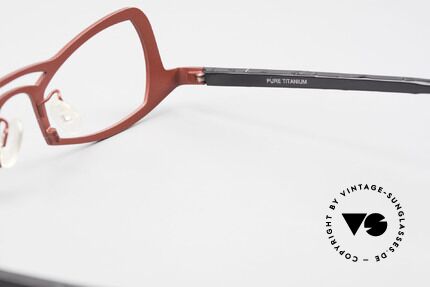 Theo Belgium Eye-Witness JK Pure Titanium Ladies Glasses, Size: medium, Made for Women