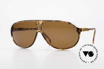 Carrera 5412 80's Frame 3 Sets Of Sun Lenses, performance sunglasses: Carrera Collection 1989/1990, Made for Men and Women