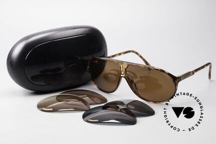 Carrera 5412 80's Frame 3 Sets Of Sun Lenses, NO RETRO SHADES, but an app. 30 years old ORIGINAL!, Made for Men and Women