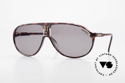 Carrera 5412 80's Sunglasses Optyl Sport, sporty Carrera aviator sunglasses: Collection 1989/1990, Made for Men and Women