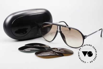 Carrera 5590 Sporty 80's Aviator Sunglasses, NO RETRO SHADES, but an app. 30 years old ORIGINAL!, Made for Men