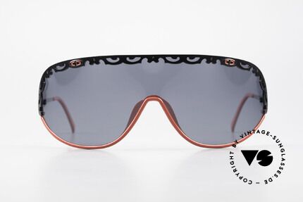 Christian Dior 2501 Polarized Sunglasses 80's 90's, one large, single shade in X-Large size (panorama view), Made for Women