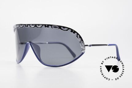 Christian Dior 2501 Panorama View Shades 80s 90s, functional designer shades with polarized lens / shield, Made for Women