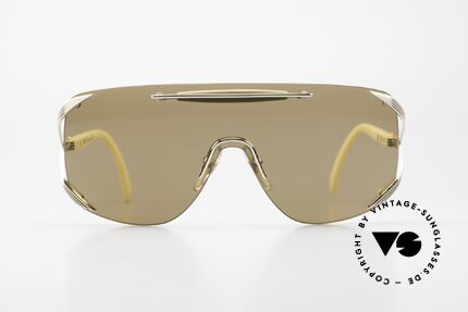 Christian Dior 2434 Designer Shades Shield Mask, single lens ("shield design") for a PANORAMA view, Made for Women