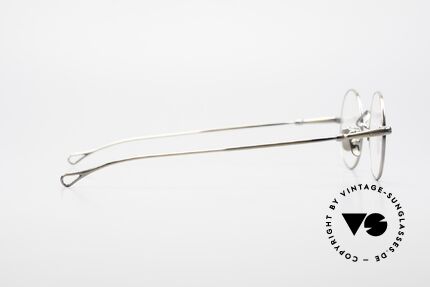 Lunor V 110 Round Lunor Glasses Vintage, of course, an unworn original; with antique gold finish, Made for Men and Women