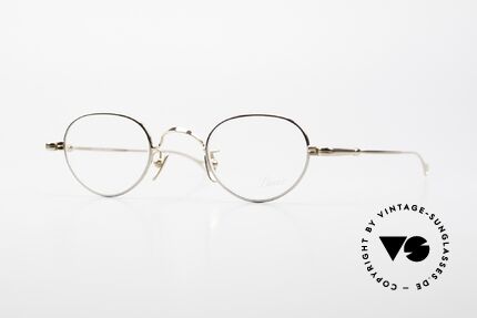 Lunor V 103 Timeless Lunor Frame Bicolor, Lunor glasses: bicolor = gold-plated & platinum plated, Made for Men and Women