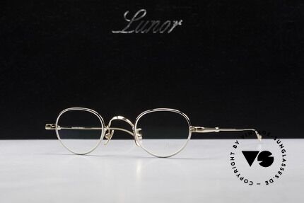 Lunor V 103 Platinum Frame Front, Size: small, Made for Men and Women