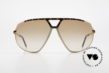 Alpina M1/8 80's West Germany Sunglasses, also handmade; but produced a bit later (1989/90), Made for Men
