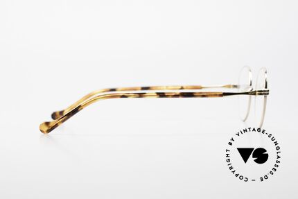 Lunor II A 22 Round Lunor Specs Gold Plated, NO RETRO EYEGLASSES; but a luxury vintage ORIGINAL, Made for Men and Women