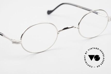 Lunor II A 10 Oval Vintage Frame Platinum, unworn RARITY (for all lovers of quality) from app. 2010, Made for Men and Women