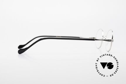 Lunor II A 10 Oval Vintage Frame Platinum, DEMO lenses should be replaced with prescription lenses, Made for Men and Women