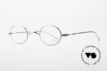Lunor II 10 Oval Frame Antique Silver, rather a small model (in size 43/26) for ladies and gents, Made for Men and Women