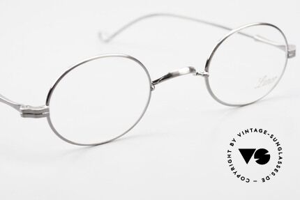 Lunor II 10 Oval Metal Frame Antique Silver, unworn single item (for all lovers of quality), true rarity, Made for Men and Women
