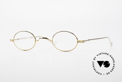 Lunor II 04 Oval XS Frame Special Edition, extra small oval vintage glasses of the Lunor II Series, Made for Men and Women