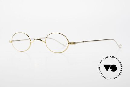 Lunor II 04 Oval XS Frame Special Edition, XS size 37/26, can be glazed with strong prescriptions, Made for Men and Women