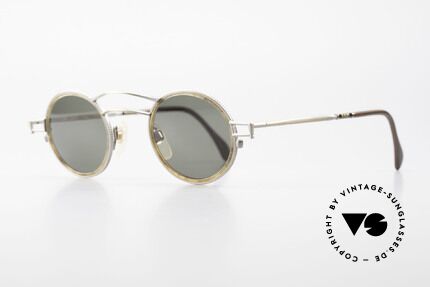 Joop 8756 Stylish 90's Panto Sunglasses, the full metal frame is covered with costly engravings, Made for Men and Women