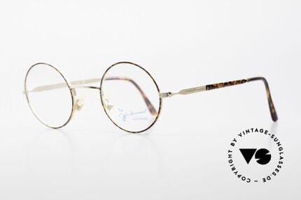 John Lennon - Revolution Vintage Glasses Small Round, small round glasses; dulled gold / chestnut brown, Made for Men and Women