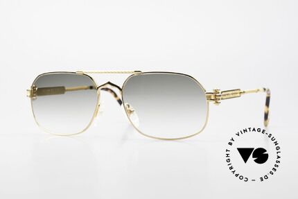 Philippe Charriol 90PP Insider 80's Luxury Sunglasses, square 80's insider sunglasses for all lovers of luxury, Made for Men