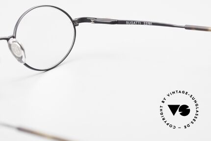 Bugatti 23191 Oval Luxury Eyeglass-Frame, Size: medium, Made for Men