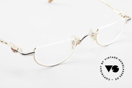 Bugatti 28108 Men's Reading Frame Bicolor, unworn (like all our rare vintage Bugatti eyeglasses), Made for Men