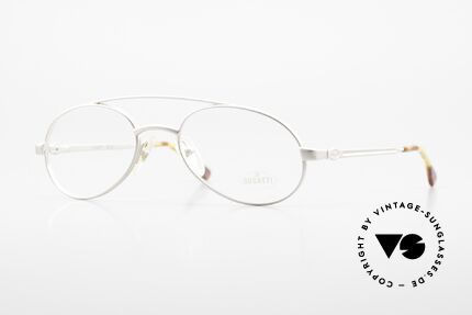 Bugatti 08105 Old Vintage Glasses 80's Men Details