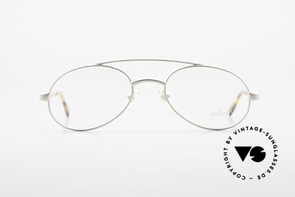 Bugatti 08105 Old Vintage Glasses 80's Men, characteristic men's design by Bugatti; tear drop, Made for Men