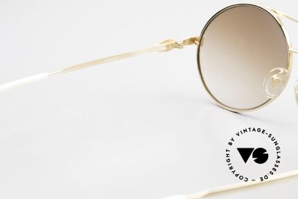 Bugatti 64317 Men's Sunglasses 80's Vintage, brown sun lenses could be replaced optionally, Made for Men