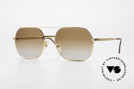 Christian Dior 2357 Men's 80's Shades Gold Plated, Christian Dior vintage 'Monsieur' designer sunglasses, Made for Men