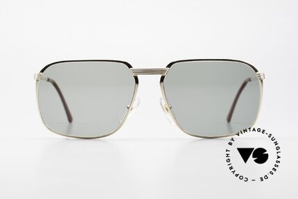 Christian Dior 2489 80's XL Vintage Sunglasses, striking gent's model (noble Dior "Monsieur" Series), Made for Men