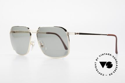 Christian Dior 2489 80's XL Vintage Sunglasses, masterly made metal frame (gold-plated top quality), Made for Men