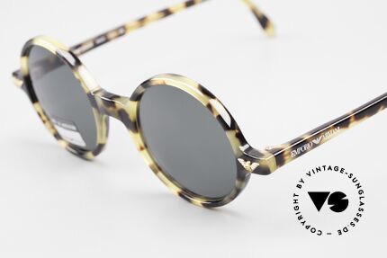 Giorgio Armani EA501 Round Vintage Sunglasses, unworn, NOS (like all our 1990's designer shades), Made for Men and Women