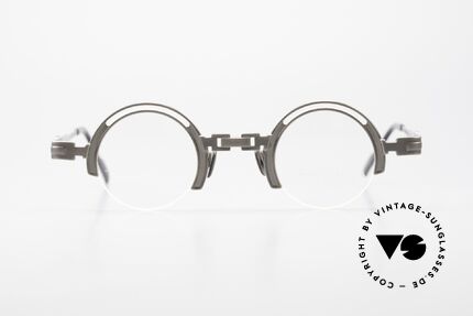 Koure KR8100 Round 90's Steampunk Glasses, small but finely made eyewear-collection from South K., Made for Men and Women