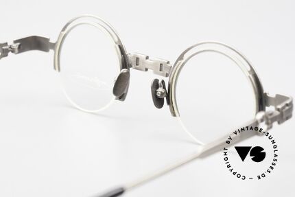 Koure KR8100 Round 90's Steampunk Glasses, unworn rarity (a 'must have' for all art & fashion lovers), Made for Men and Women