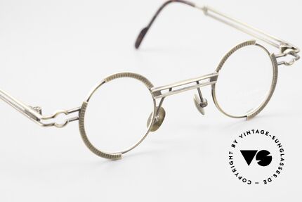 Koure KR8103 90's Glasses Round Steampunk, unworn rarity (a 'must have' for all art & fashion lovers), Made for Men and Women