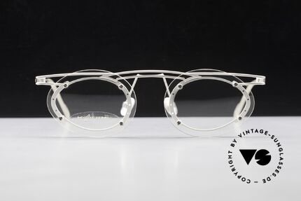 Koure KR8013 Designer Glasses Ellipsoidal, the clear demo lenses are fixed with screws at the frame, Made for Men and Women