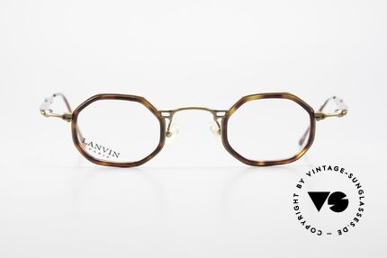 Lanvin 1222 Octagonal Combi Glasses 90's, 90's eyeglasses, model 1222 in size 44/25, 135, Made for Men and Women