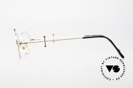 Casanova Arché 1 Art Glasses 80's Gold Plated, unworn vintage rarity (like all our rare old Casanovas), Made for Women