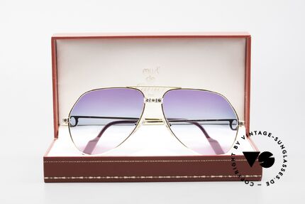 Cartier Vendome Santos - L Unique Triple Gradient Galaxy, NO retro sunglasses, but an authentic vintage ORIGINAL, Made for Men