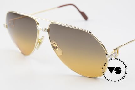 Cartier Vendome Santos - L Double Gradient Desert Storm, with unique sun lenses, double gradient "desert storm", Made for Men